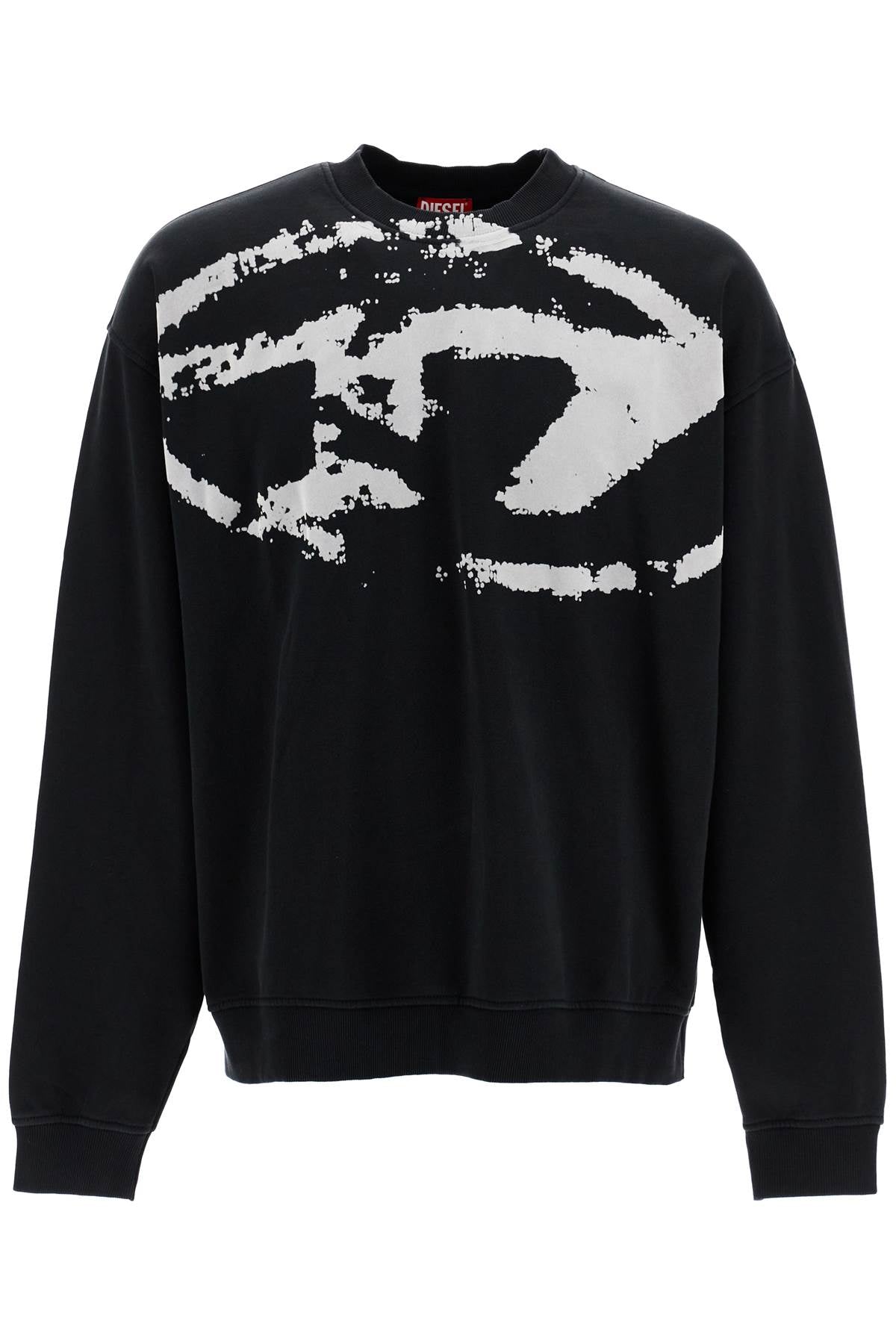 Diesel Fleece Sweatshirt With F