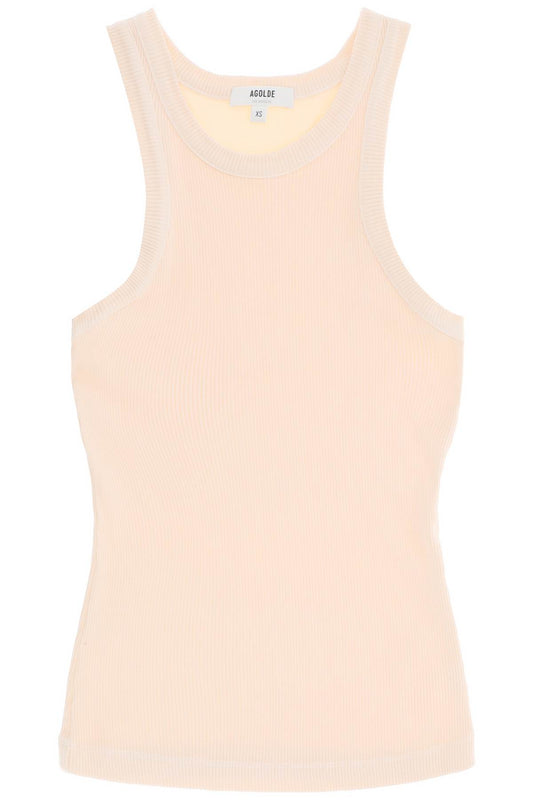 Agolde Ribbed Sleeveless Top B