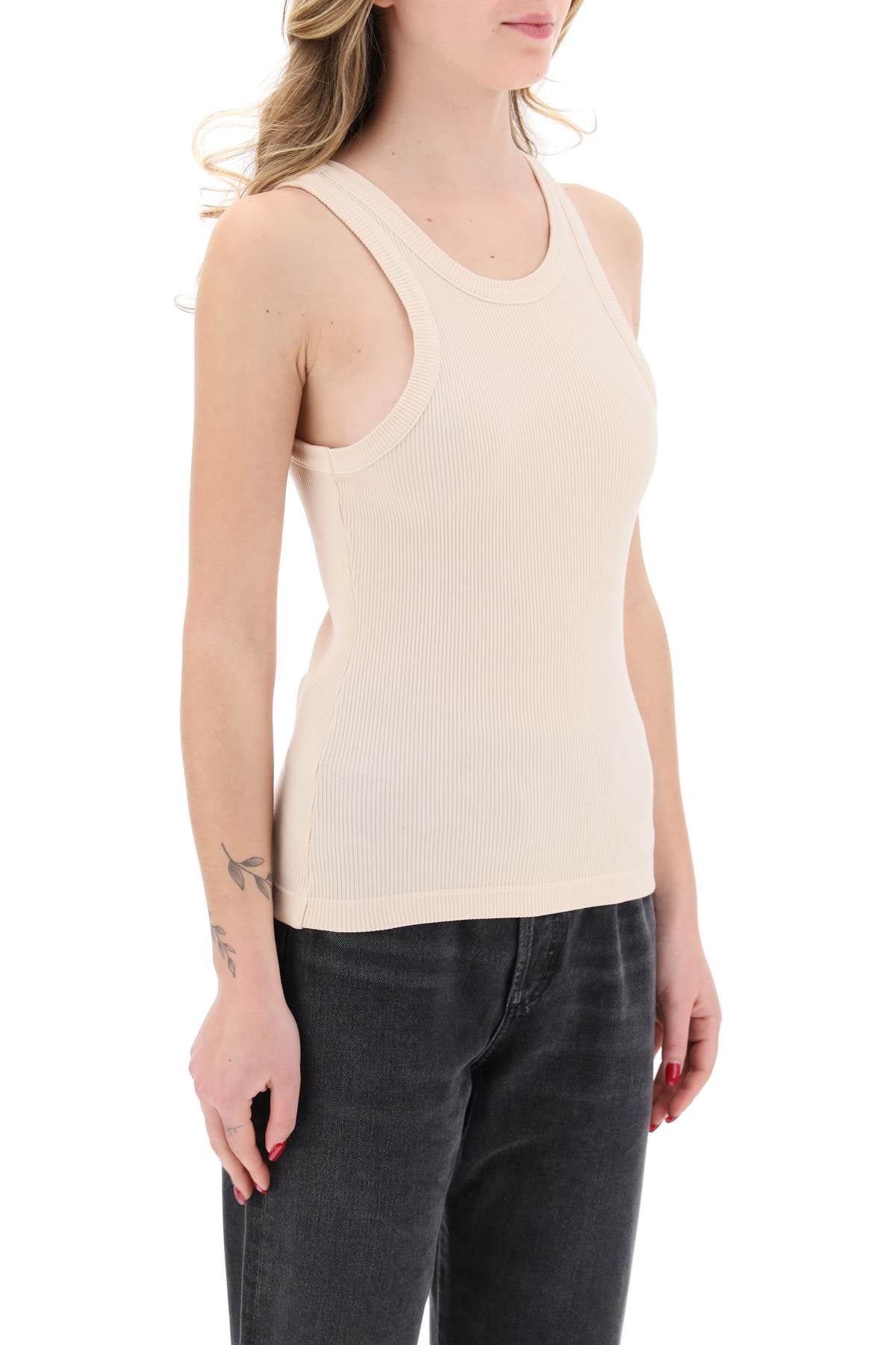 Agolde Ribbed Sleeveless Top B