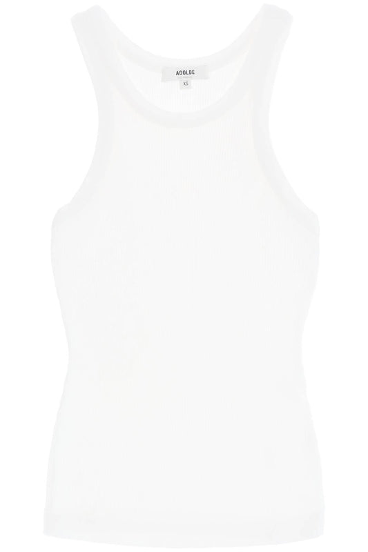 Agolde Ribbed Sleeveless Top B