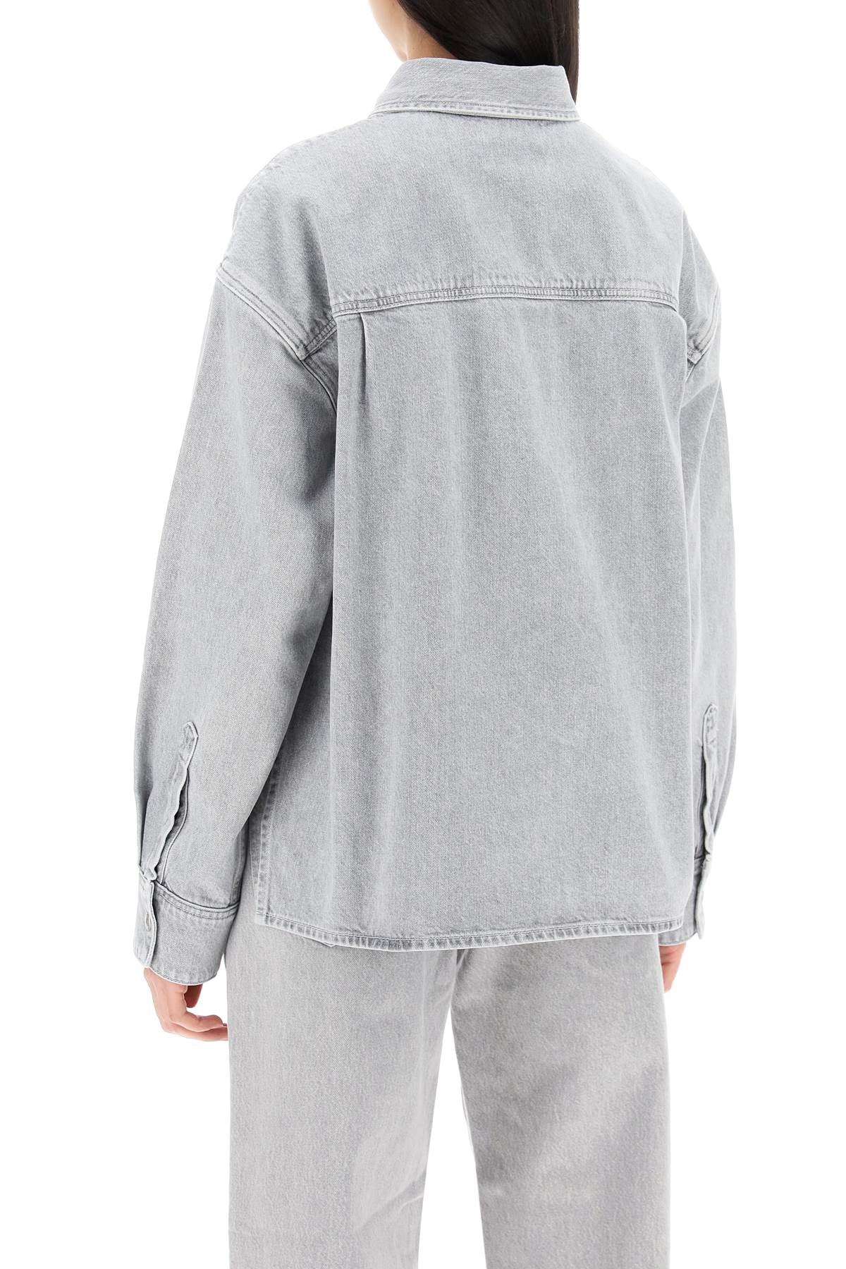 Agolde Gwen Denim Shirt For Women