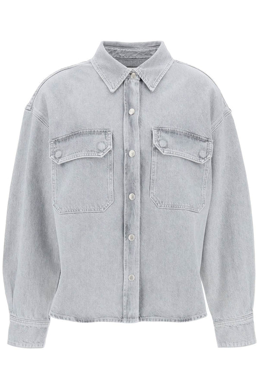 Agolde Gwen Denim Shirt For Women