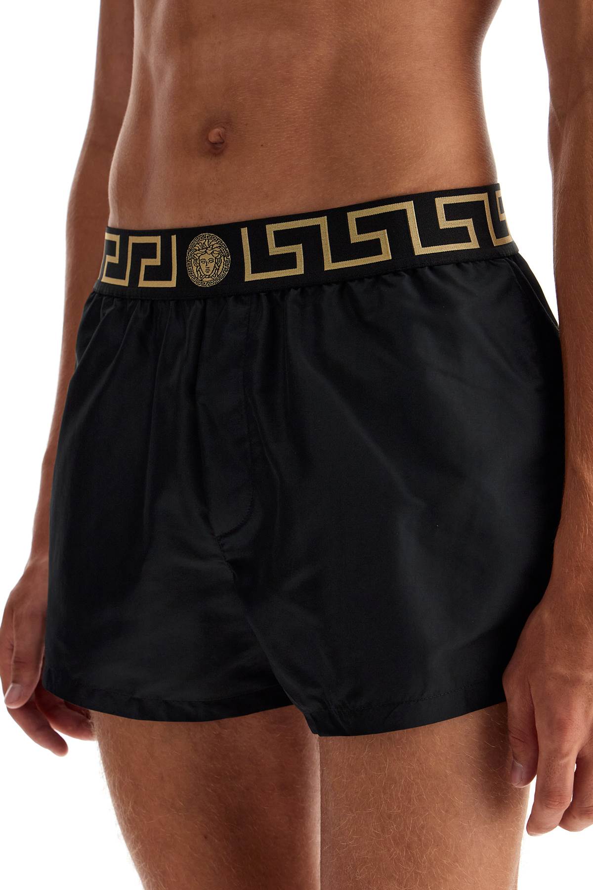 Versace MenS Greek Border Swim Tr