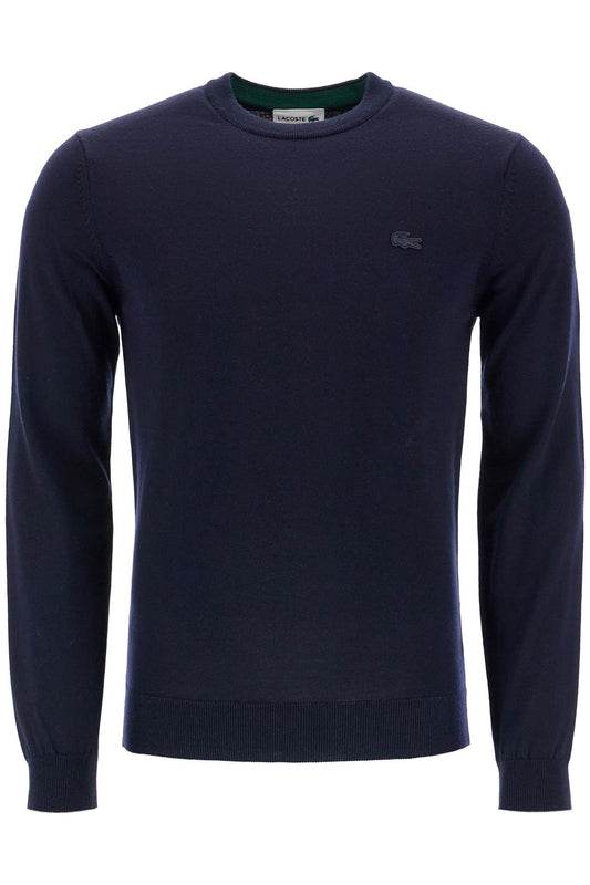 Lacoste Wool Crewneck Pullover