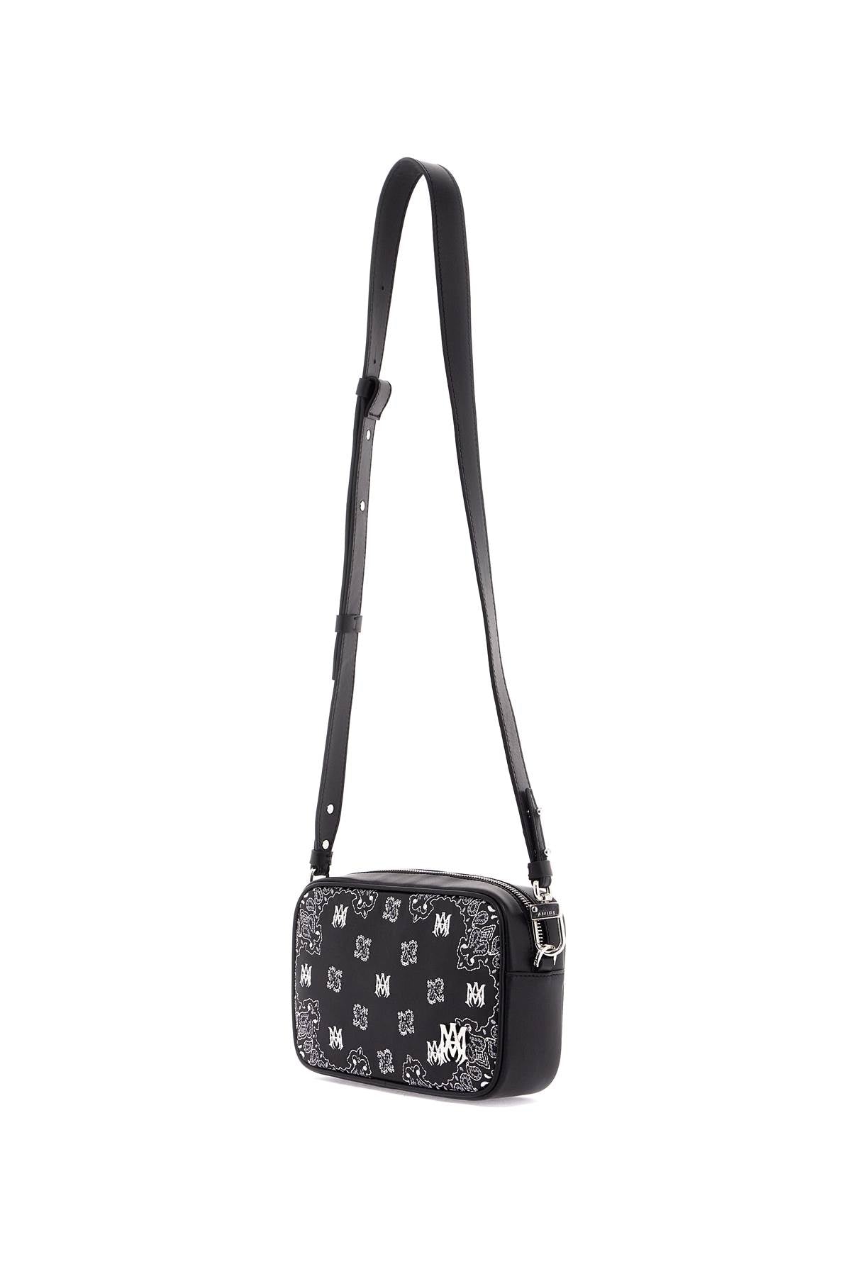 Amiri Bandana Embroidered Camera Bag With