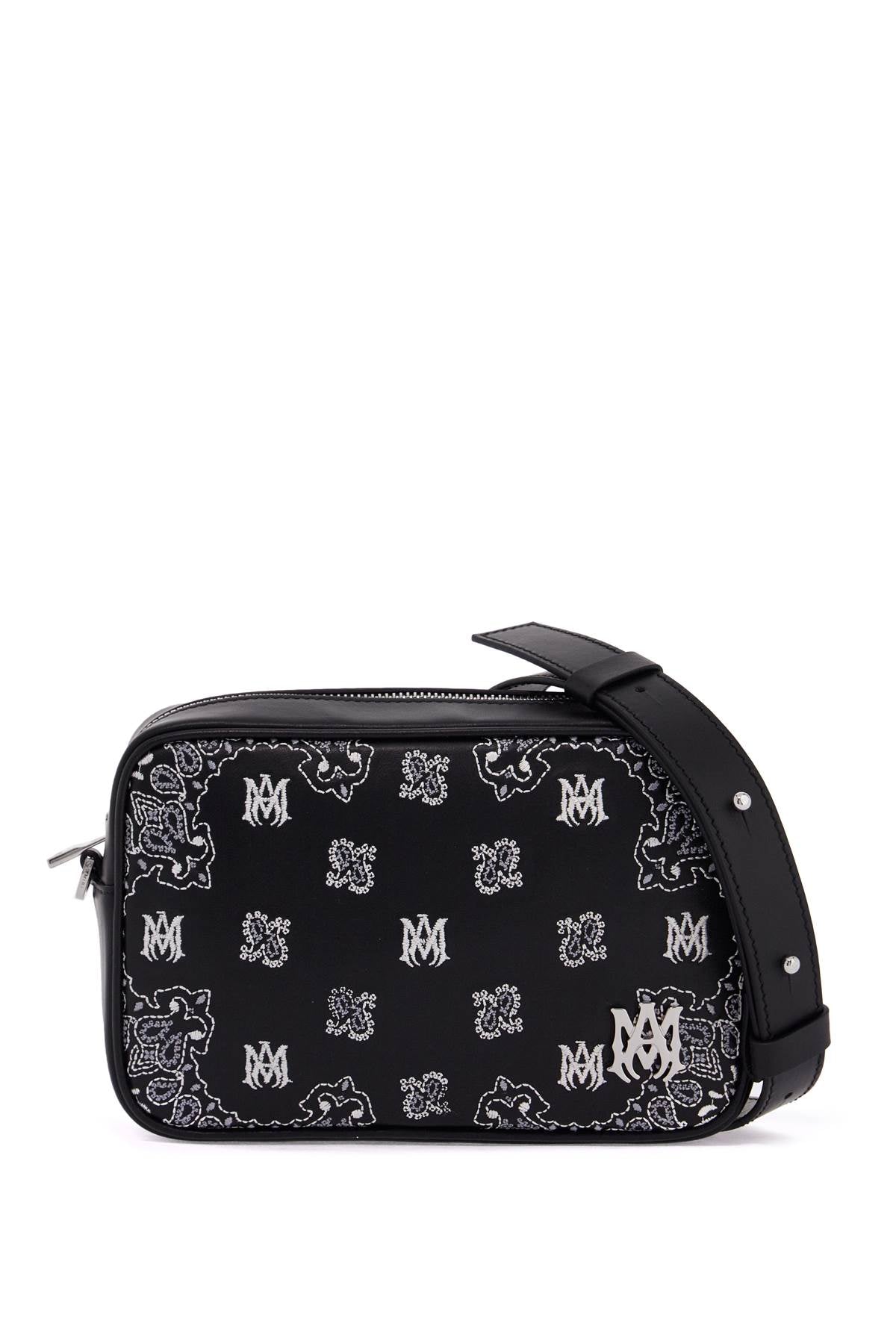 Amiri Bandana Embroidered Camera Bag With