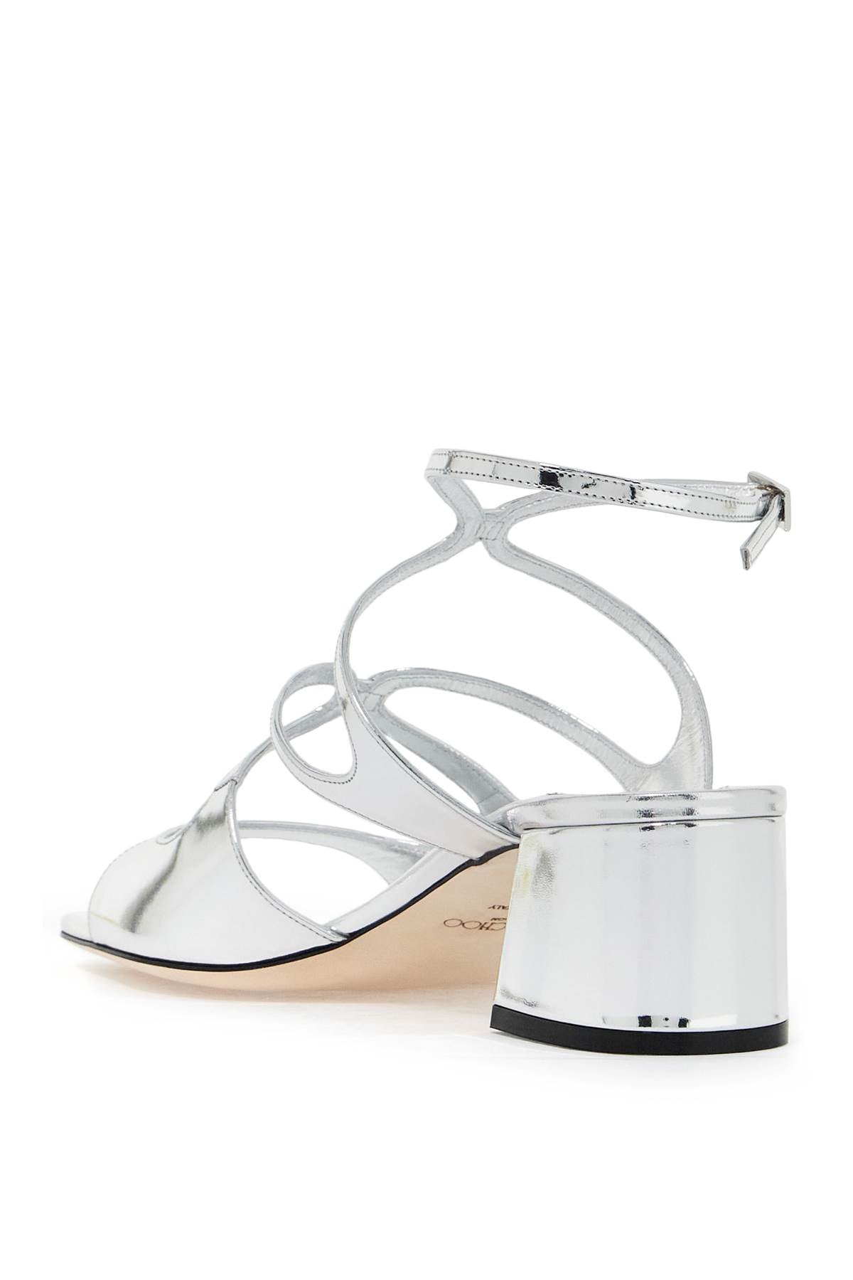 Jimmy Choo Metallic Leather Azilia 45