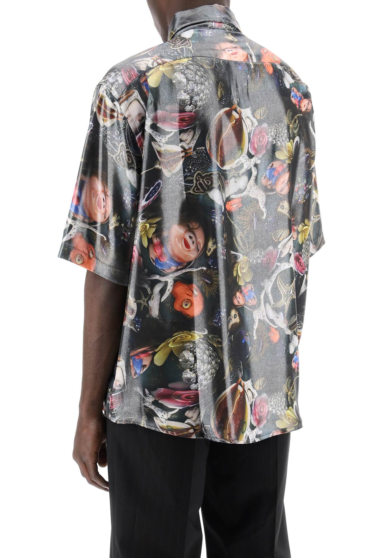 Acne Studios Short-Sleeved Shirt With Print For B. Sund