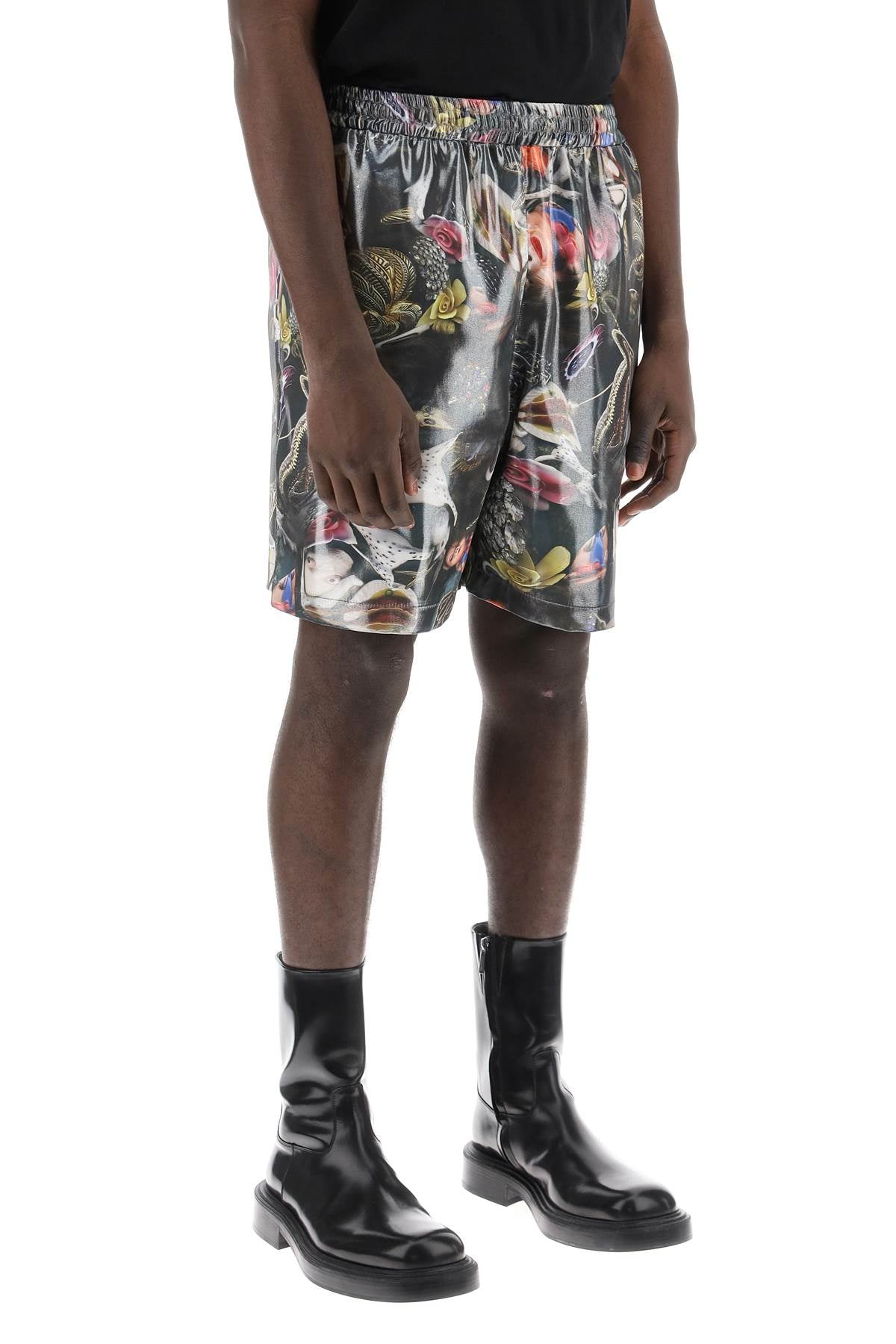 Acne Studios Printed Shorts For B. Sund