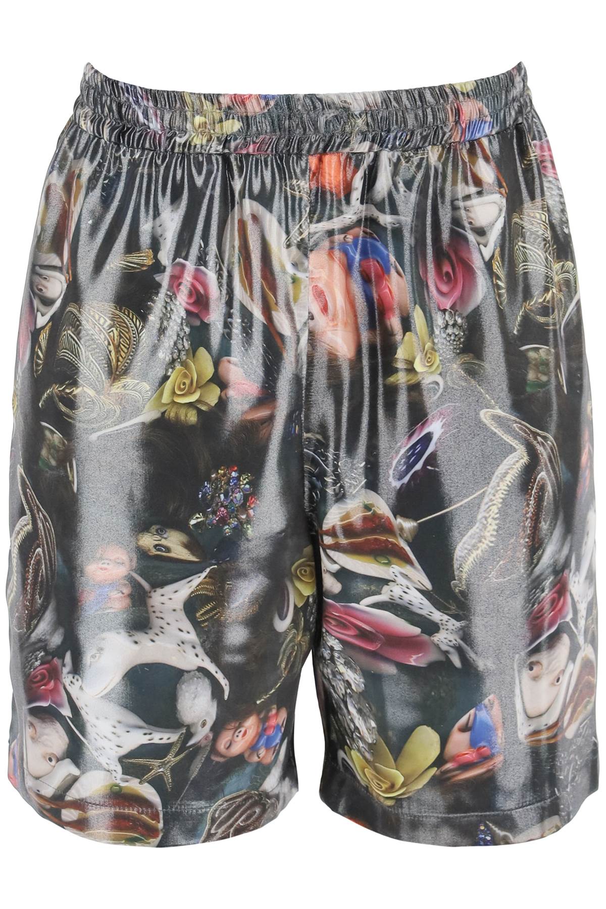 Acne Studios Printed Shorts For B. Sund