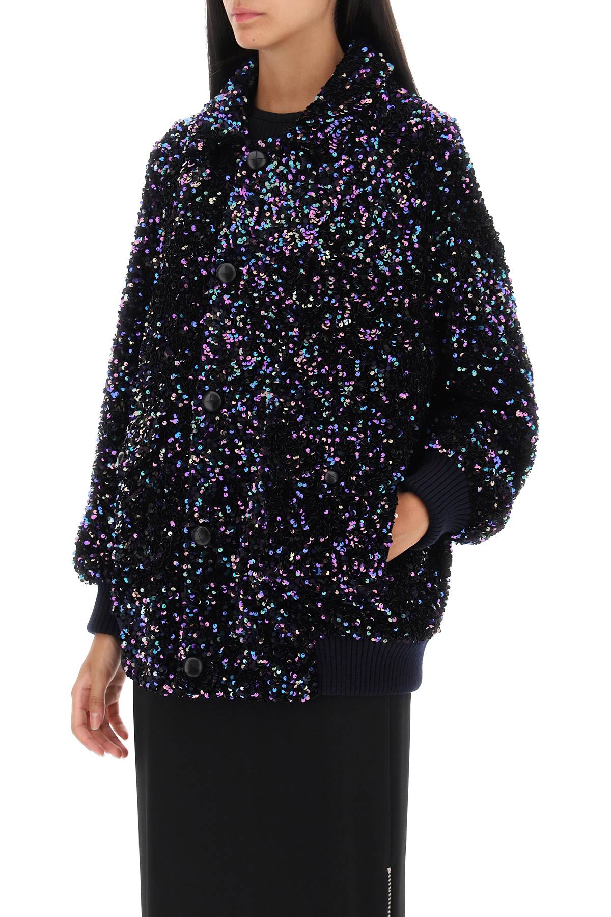 Blaze Milano Aileen Chabo Sequined Bomber Jacket