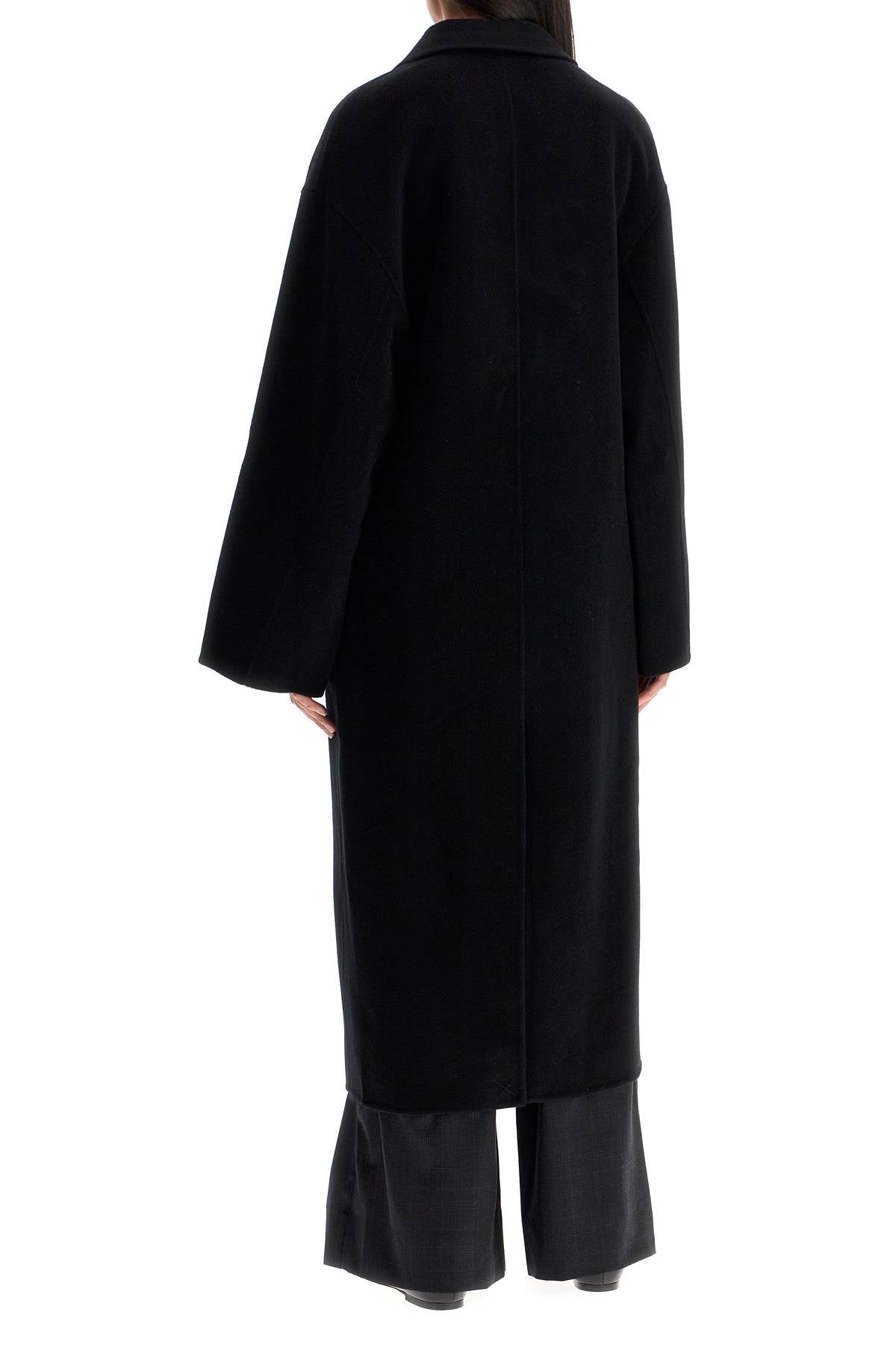 Loulou Studio Long Wool And Cashmere Coat Borne