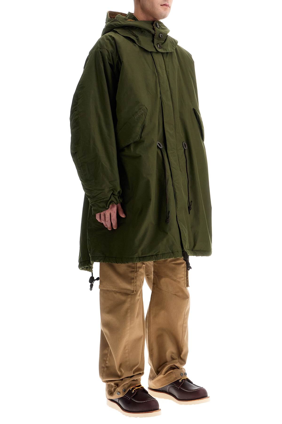 BARBOUR x BARACUTA Parka Imbottito Con Cappuccio