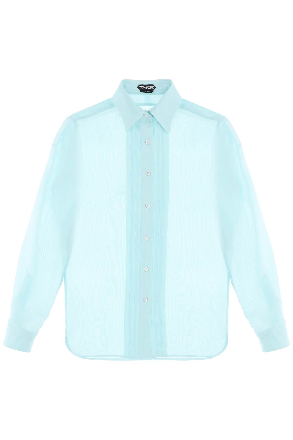 TOM FORD Camicia In Seta Con Plastron