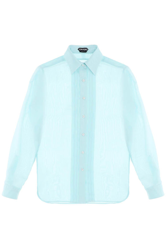 TOM FORD Camicia In Seta Con Plastron