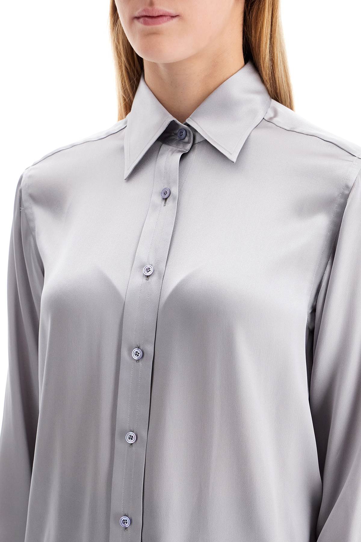 TOM FORD Camicia In Raso Di Seta