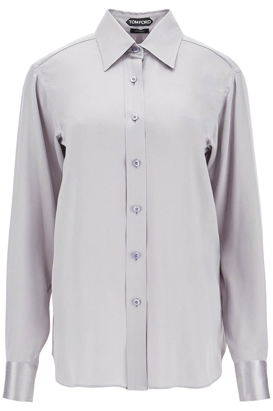 TOM FORD Camicia In Raso Di Seta