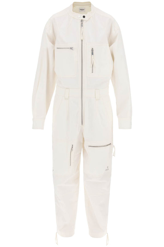 Isabel Marant Etoile Cotton Workwear Jumpsuit