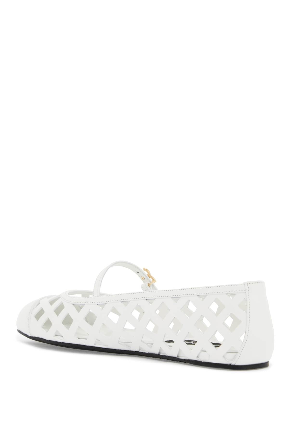 Dolce & Gabbana Perforated Leather Odette