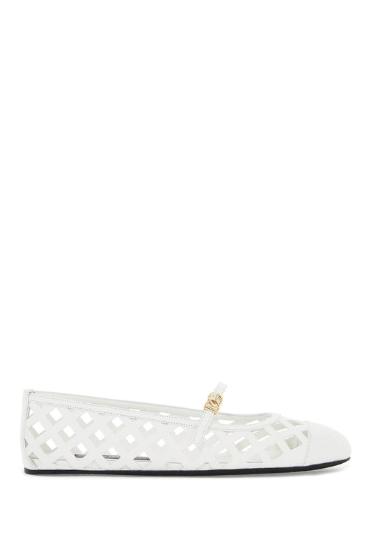 Dolce & Gabbana Perforated Leather Odette