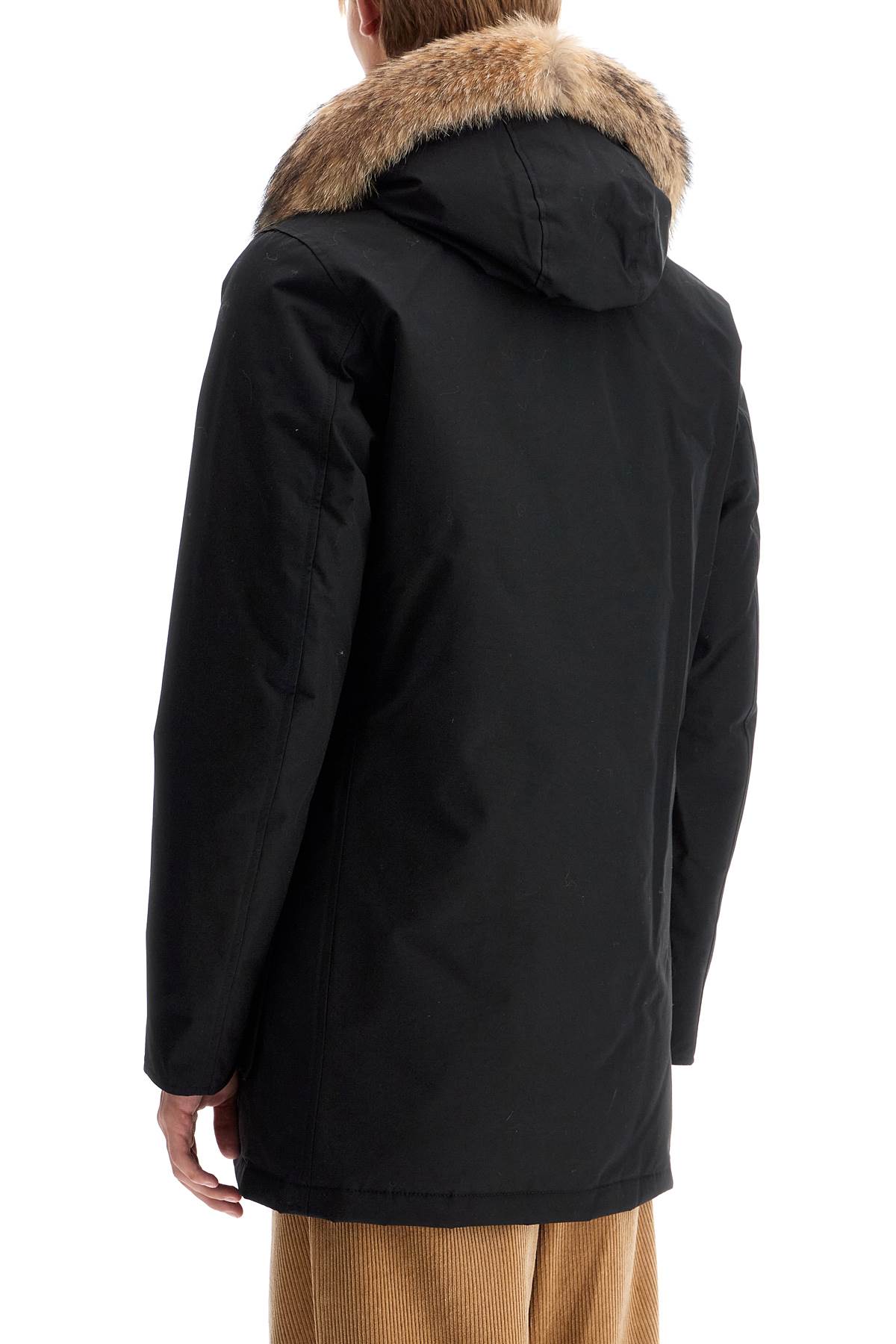 WOOLRICH Parka Arctic In Ramar Cloth Con Pelliccia