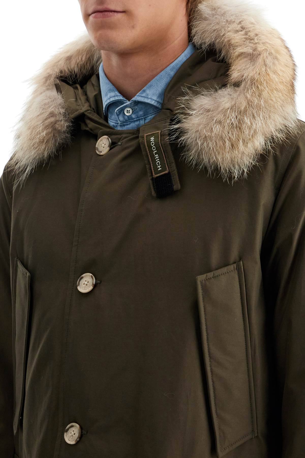 Woolrich Arctic Parka In Ramar Cloth