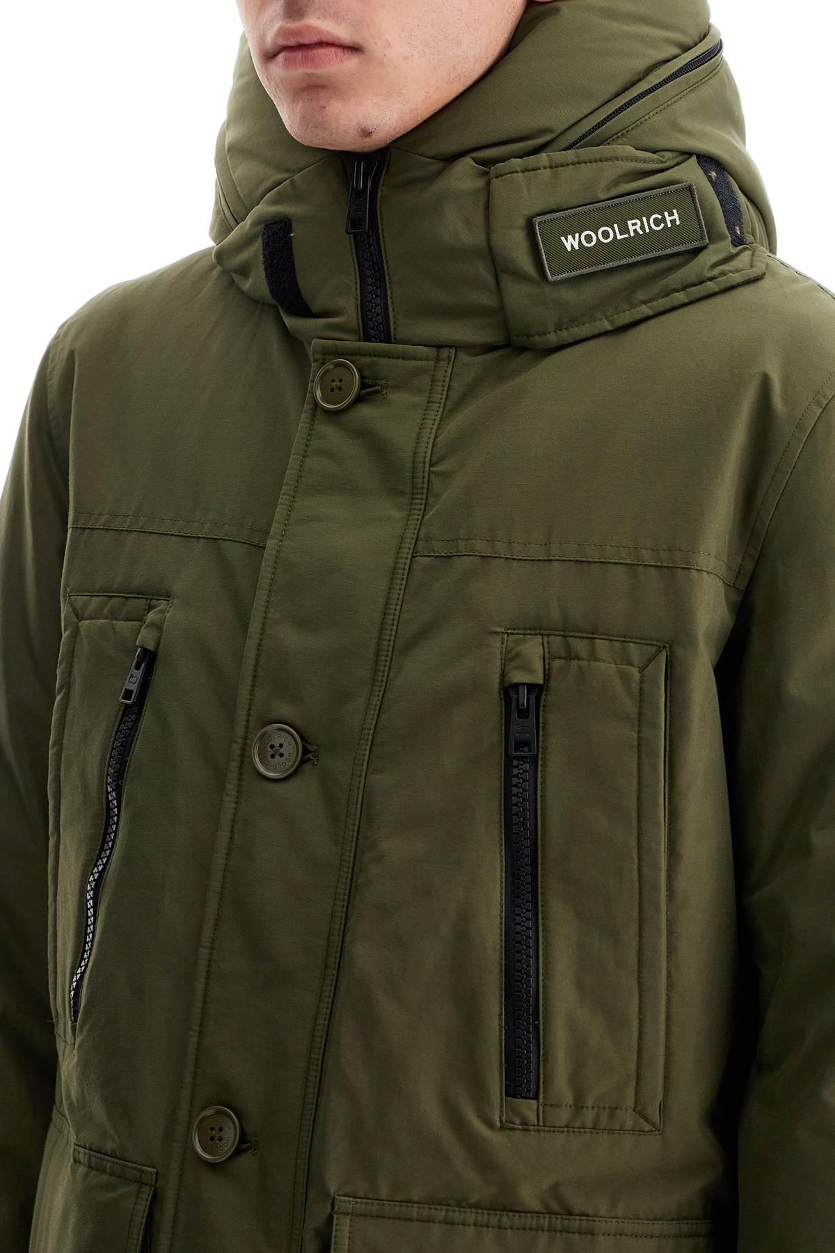 Woolrich Arctic Parka In Ramar Fabric