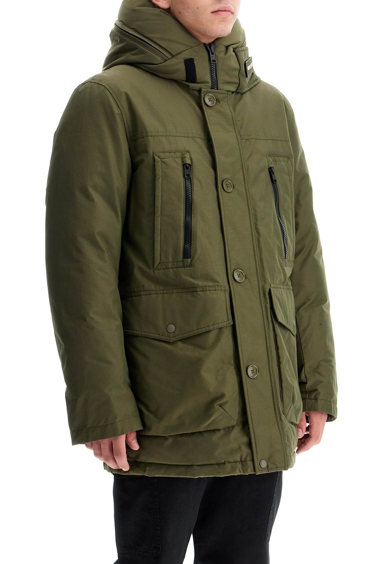 Woolrich Arctic Parka In Ramar Fabric