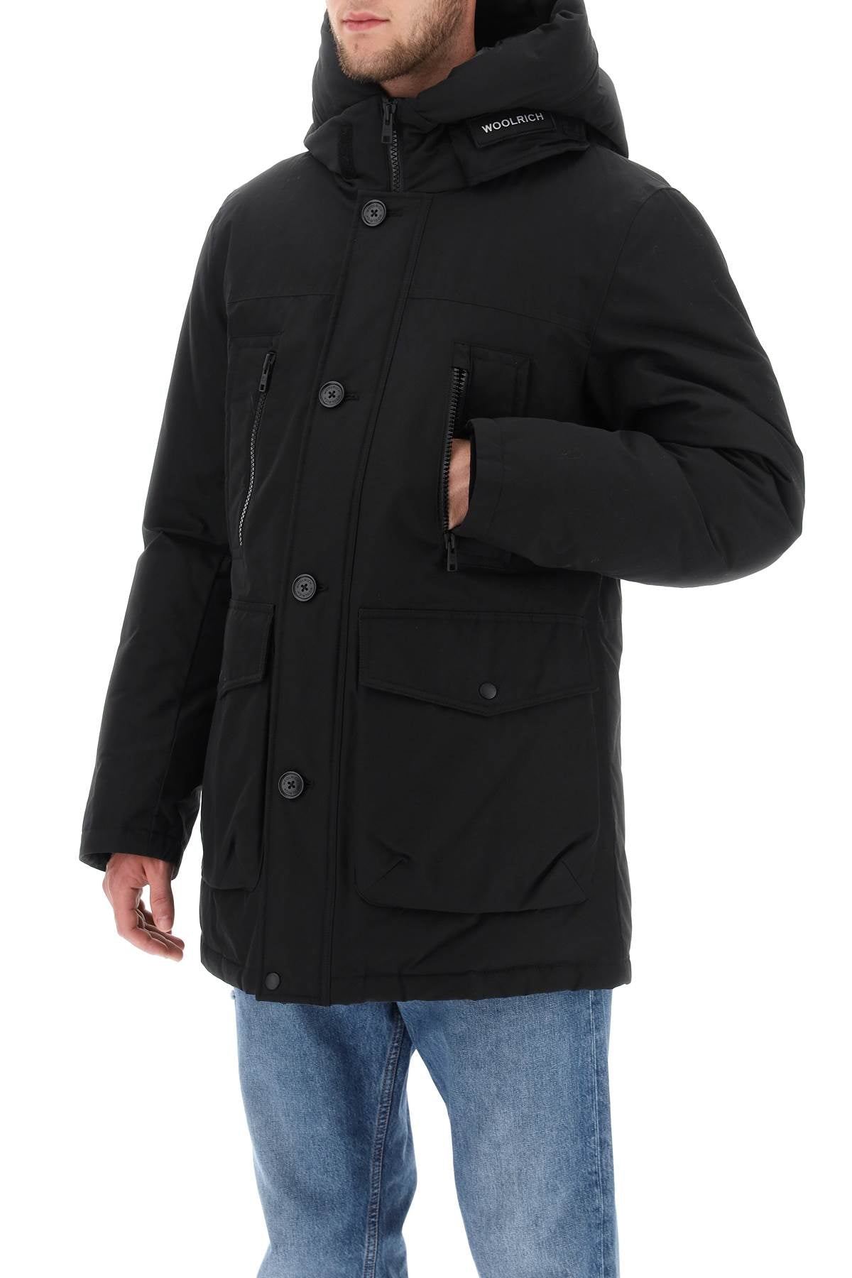 WOOLRICH Parka Arctic In Tessuto Ramar