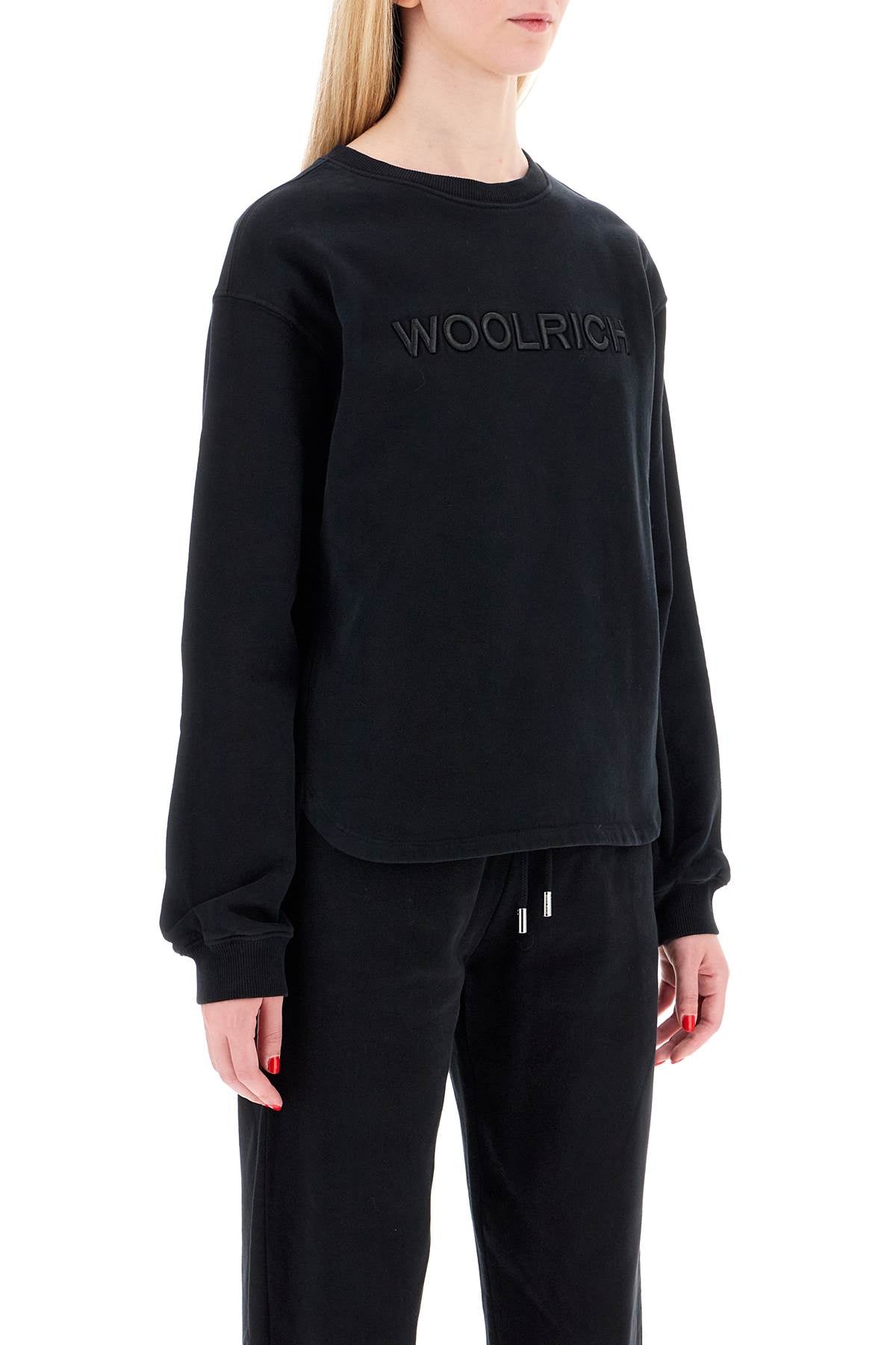 Woolrich Embroidered Logo Crewneck