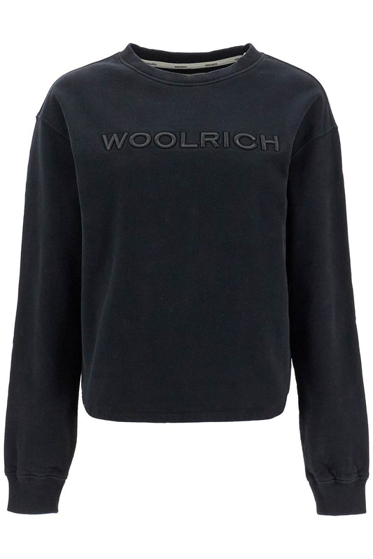 Woolrich Embroidered Logo Crewneck