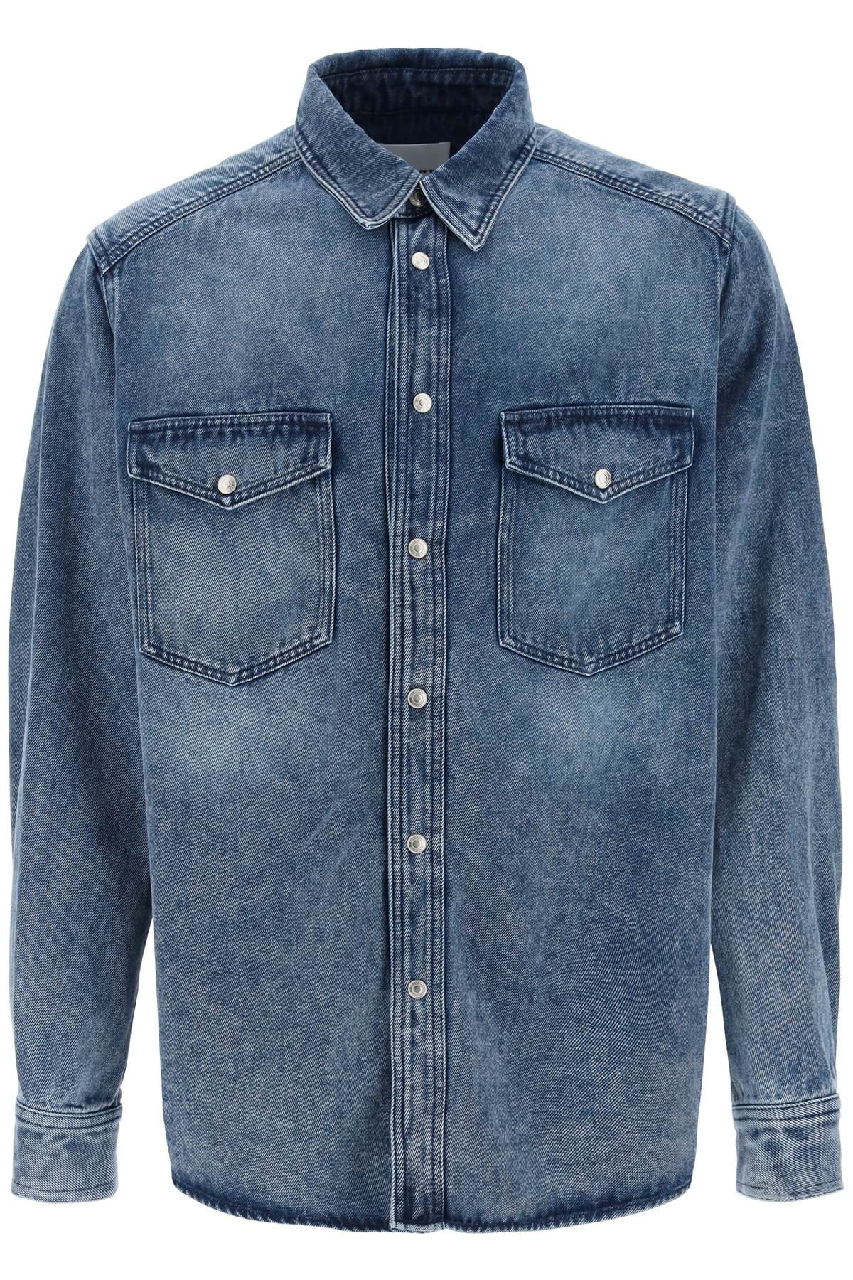 Marant Overshirt In Denim Tailly