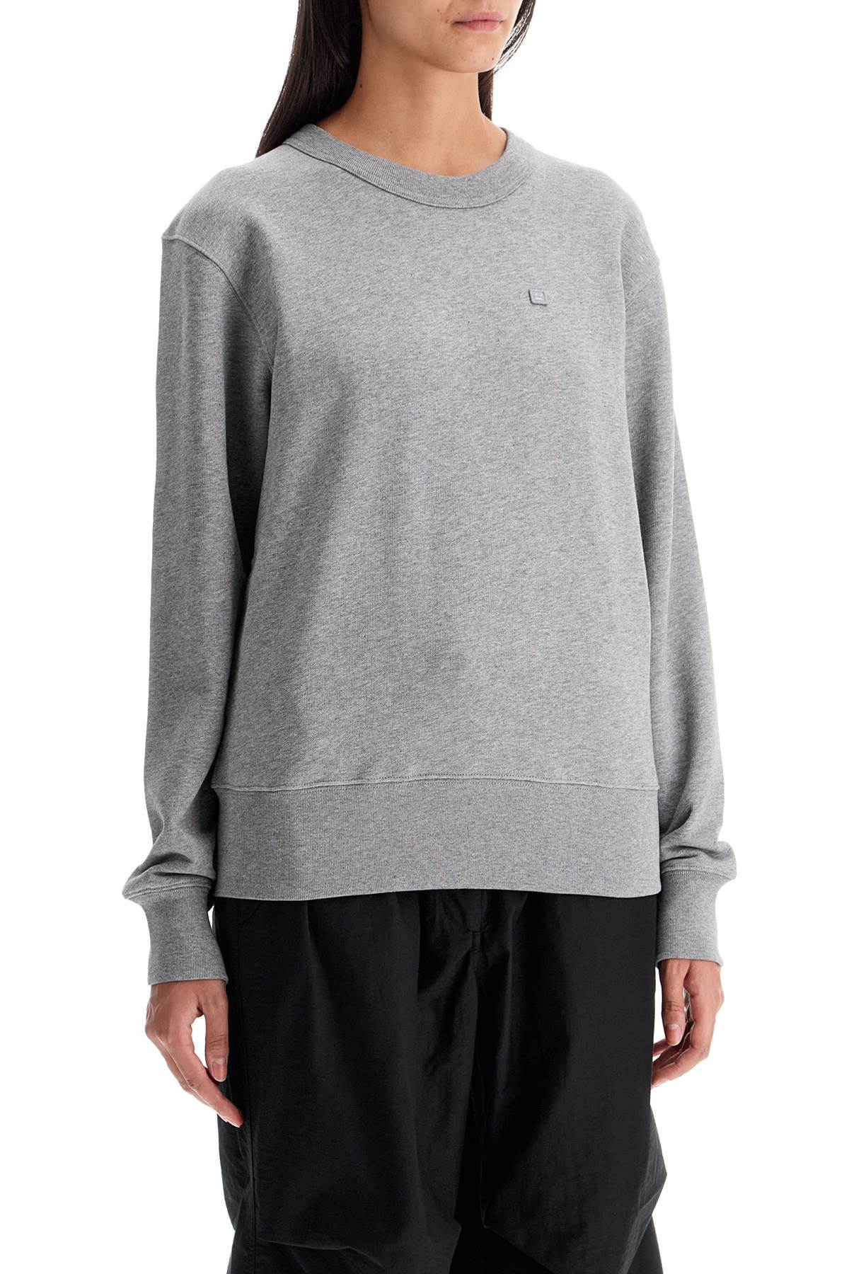 Acne Studios Organic Cotton Crewneck Sweatshirt