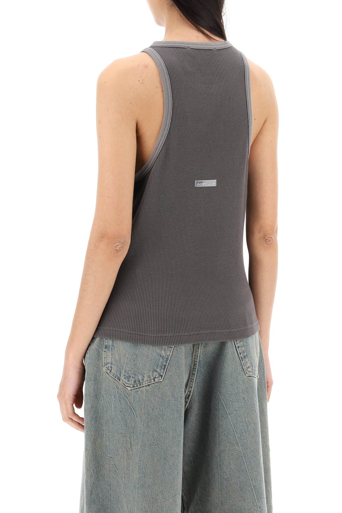 Acne Studios Cotton Waffle Tank Top