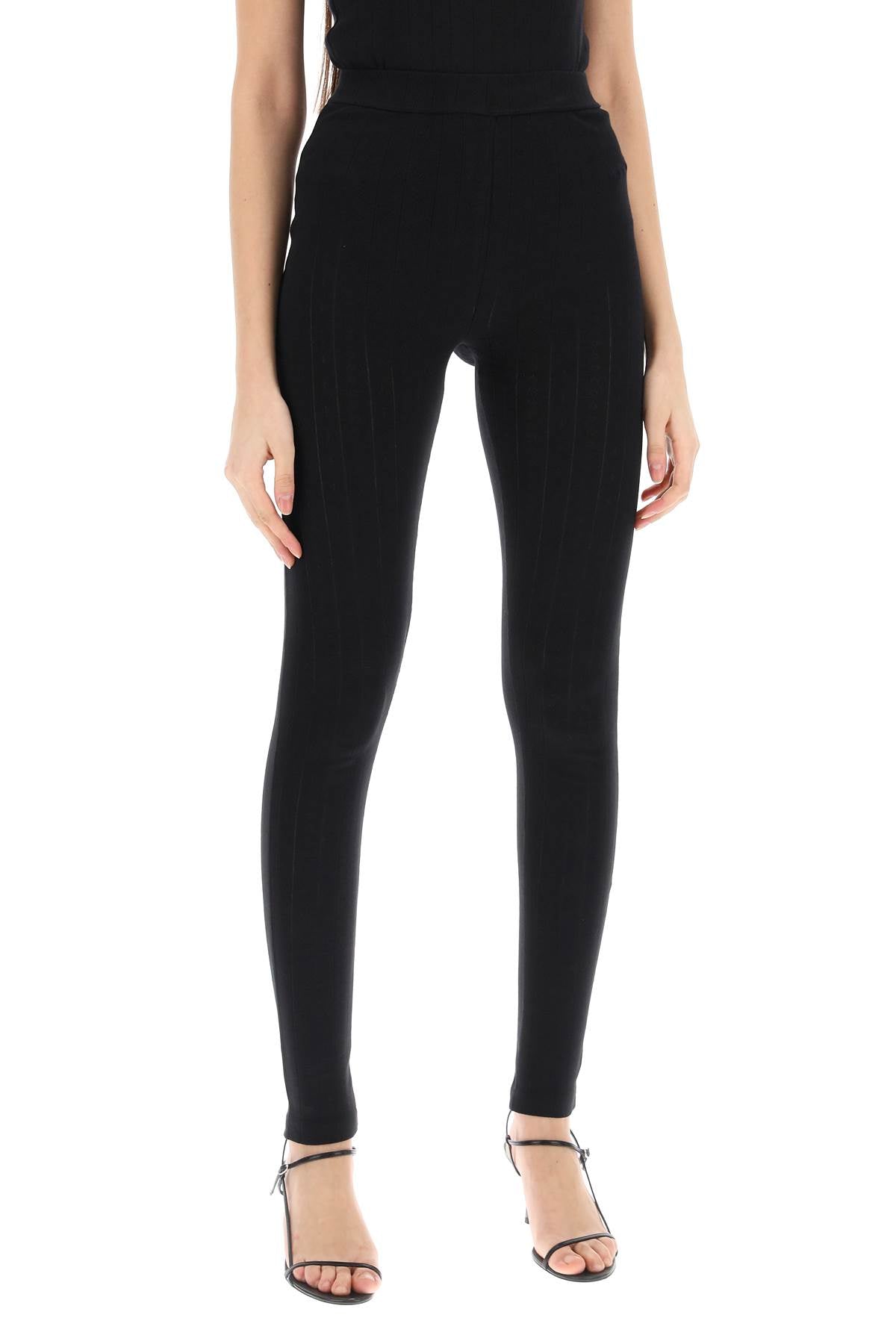 SKALL STUDIO Leggings Edie In Maglia Pointelle