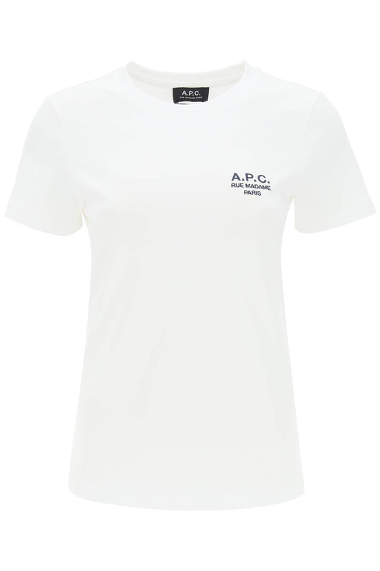 A.P.C. Denise T-Shirt With Logo Embroidery