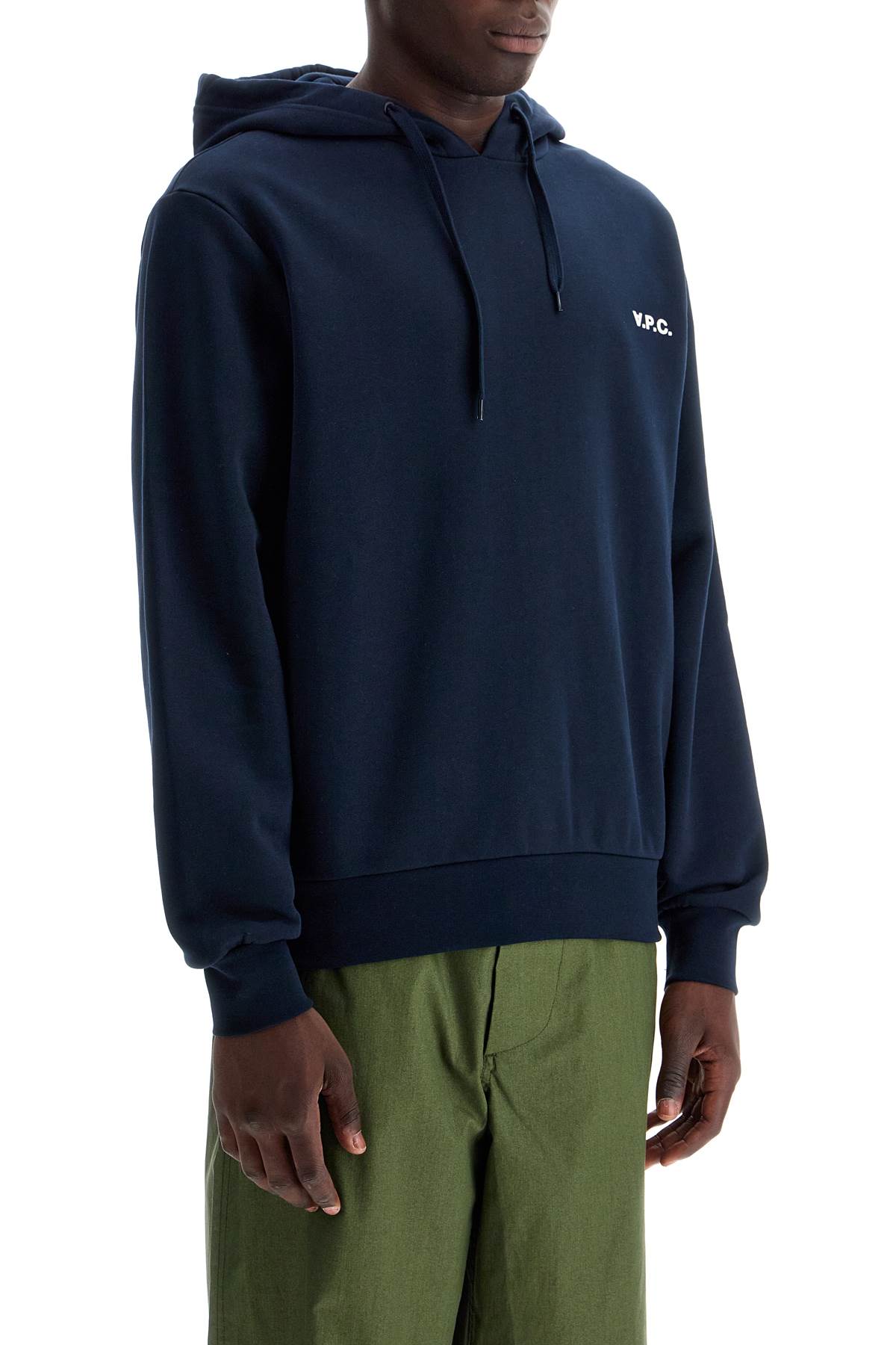 A.P.C. Hooded Sweatshirt With Flocked