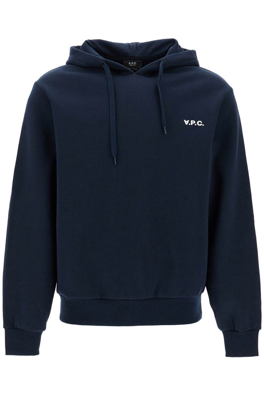 A.P.C. Hooded Sweatshirt With Flocked