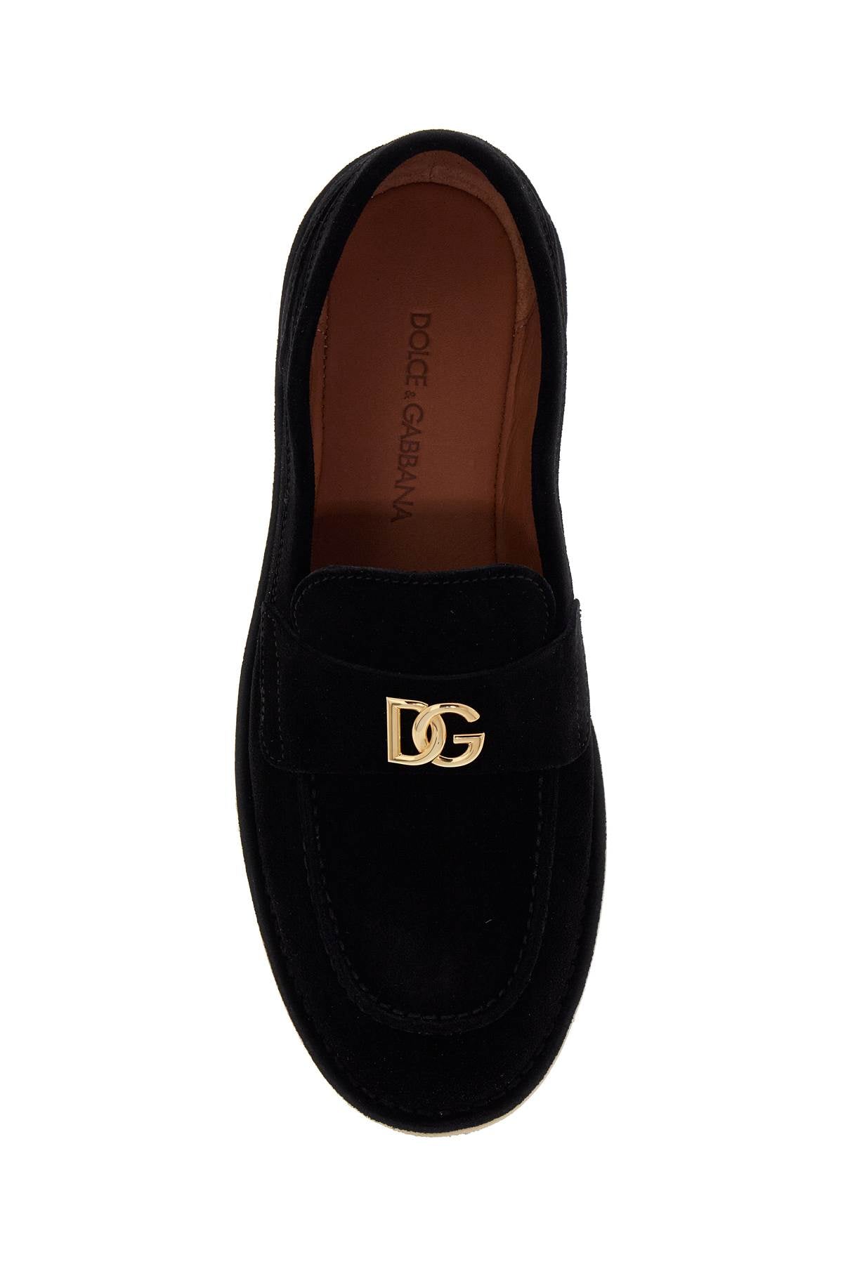 Dolce & Gabbana Suede Leather Moccas