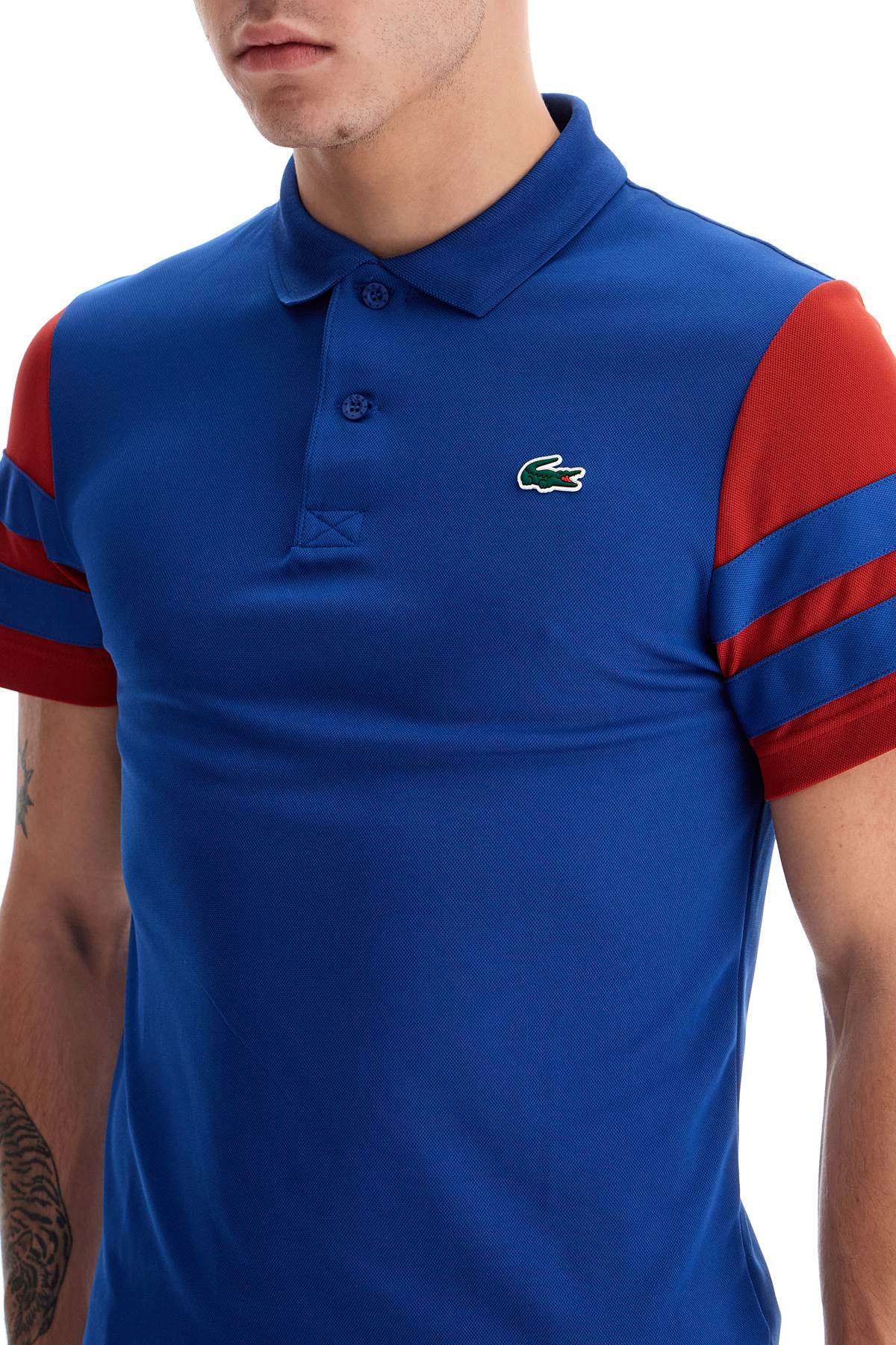 Lacoste Ultra-Dry Color Block Sports Polo