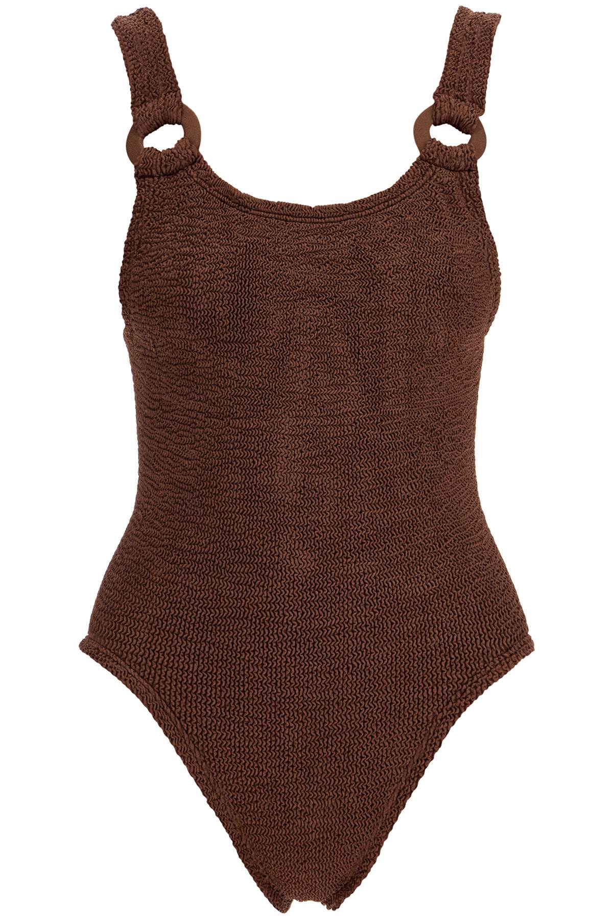 Hunza G. Full-Body Domino Swimsuit