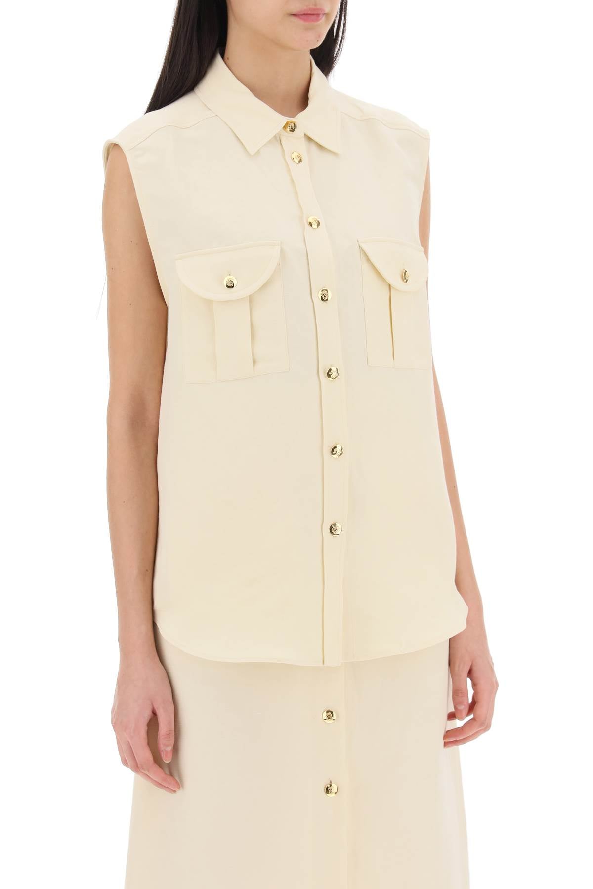 Blaze Milano Savannah Pekn Sleeveless Shirt