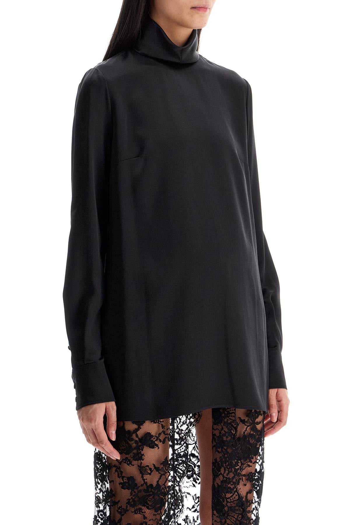 Dolce & Gabbana Silk Satin Blouse