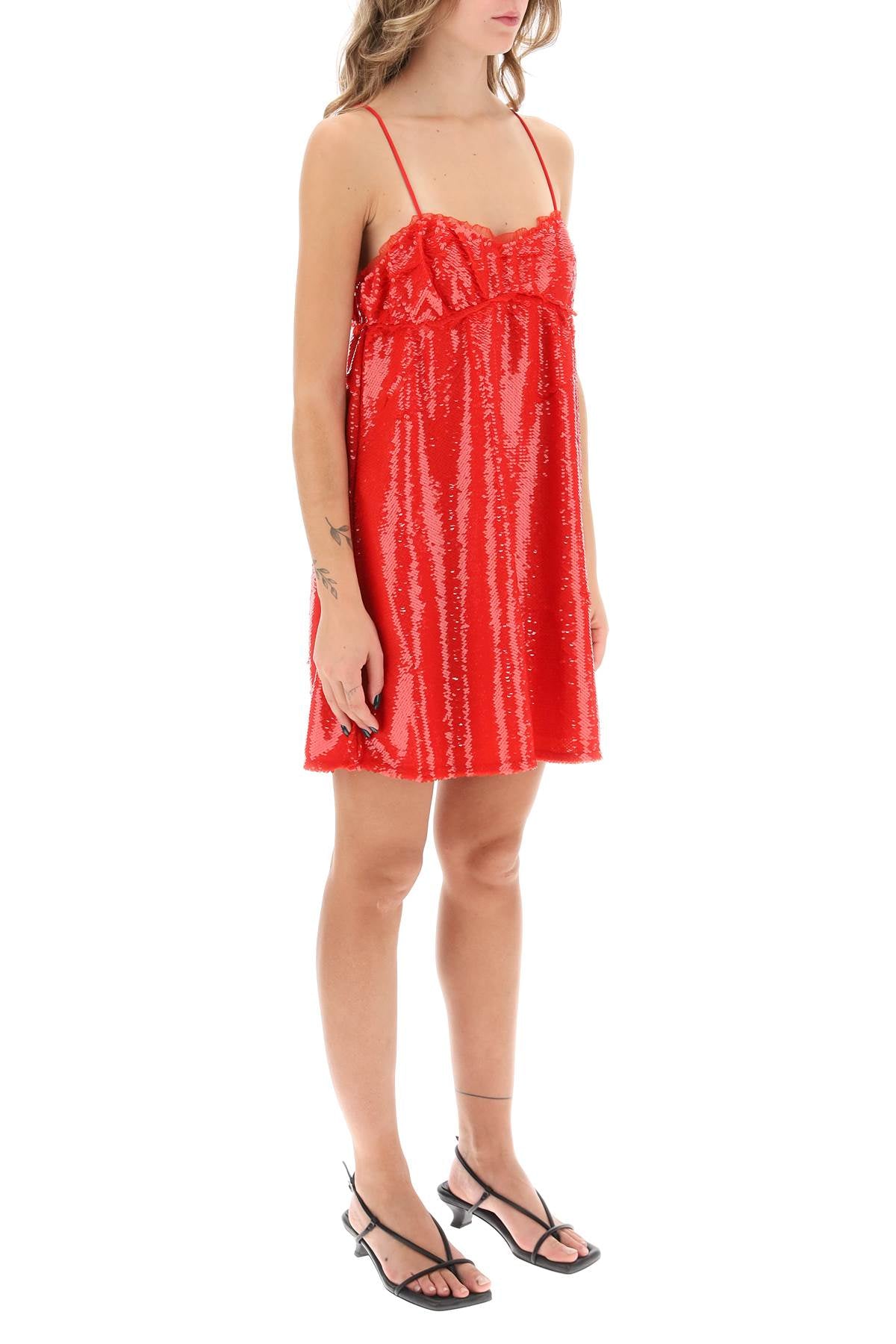 Ganni Sequin Mini Dress