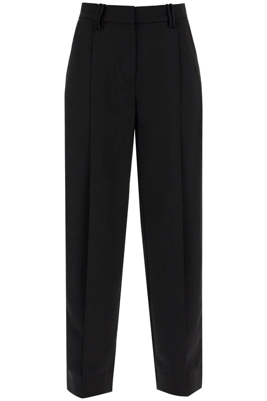 Ganni Lightweight Pants With Pleats