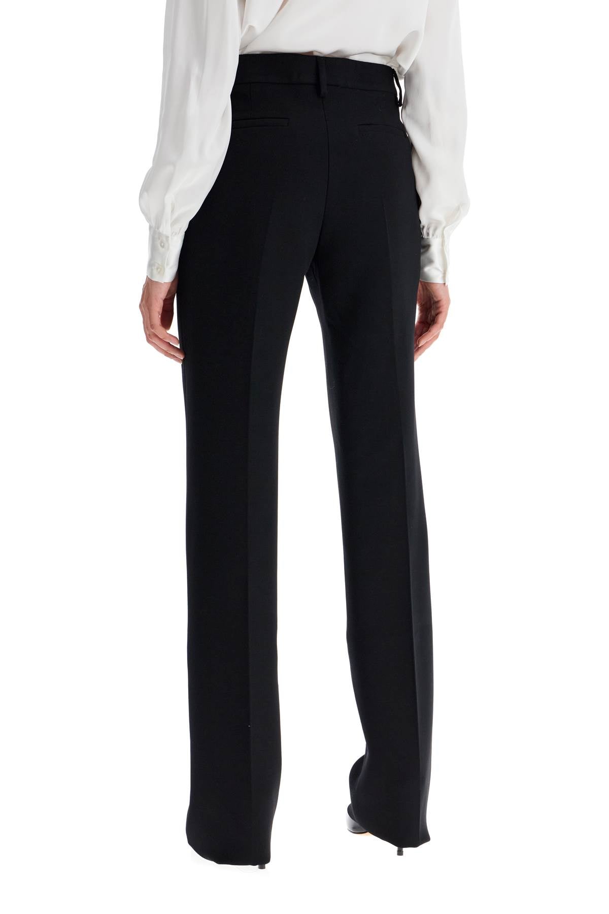 Alessandra Rich Woolen Cigarette Pants For Women