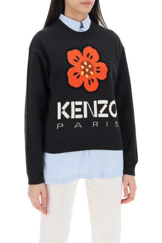 Kenzo BokÃ¨ Flower Sweater In Organic Cotton