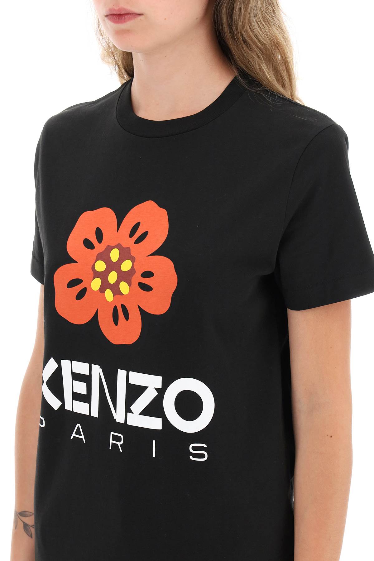 Kenzo Boke Flower Printed T-Shirt