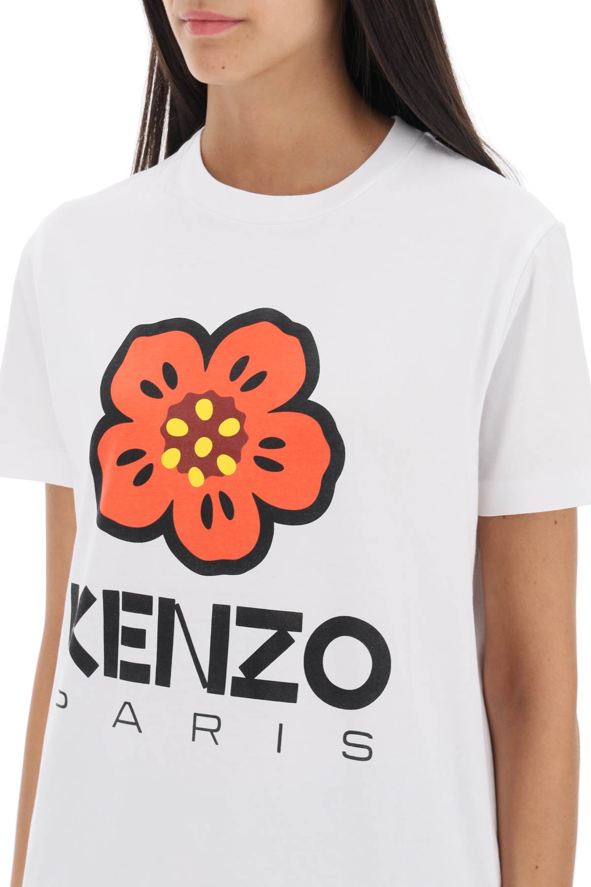 Kenzo Boke Flower Printed T-Shirt