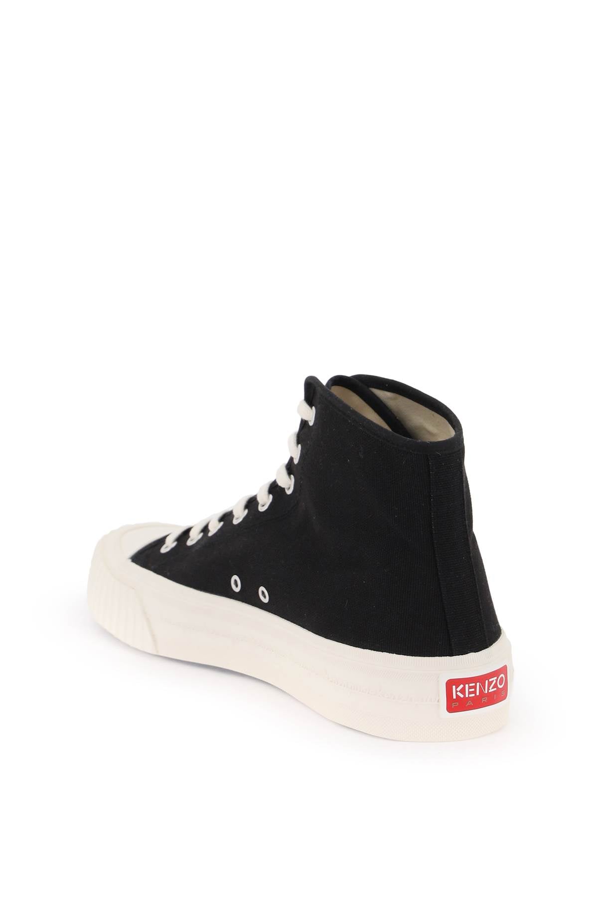 Kenzo Canvas High-Top Sneakers